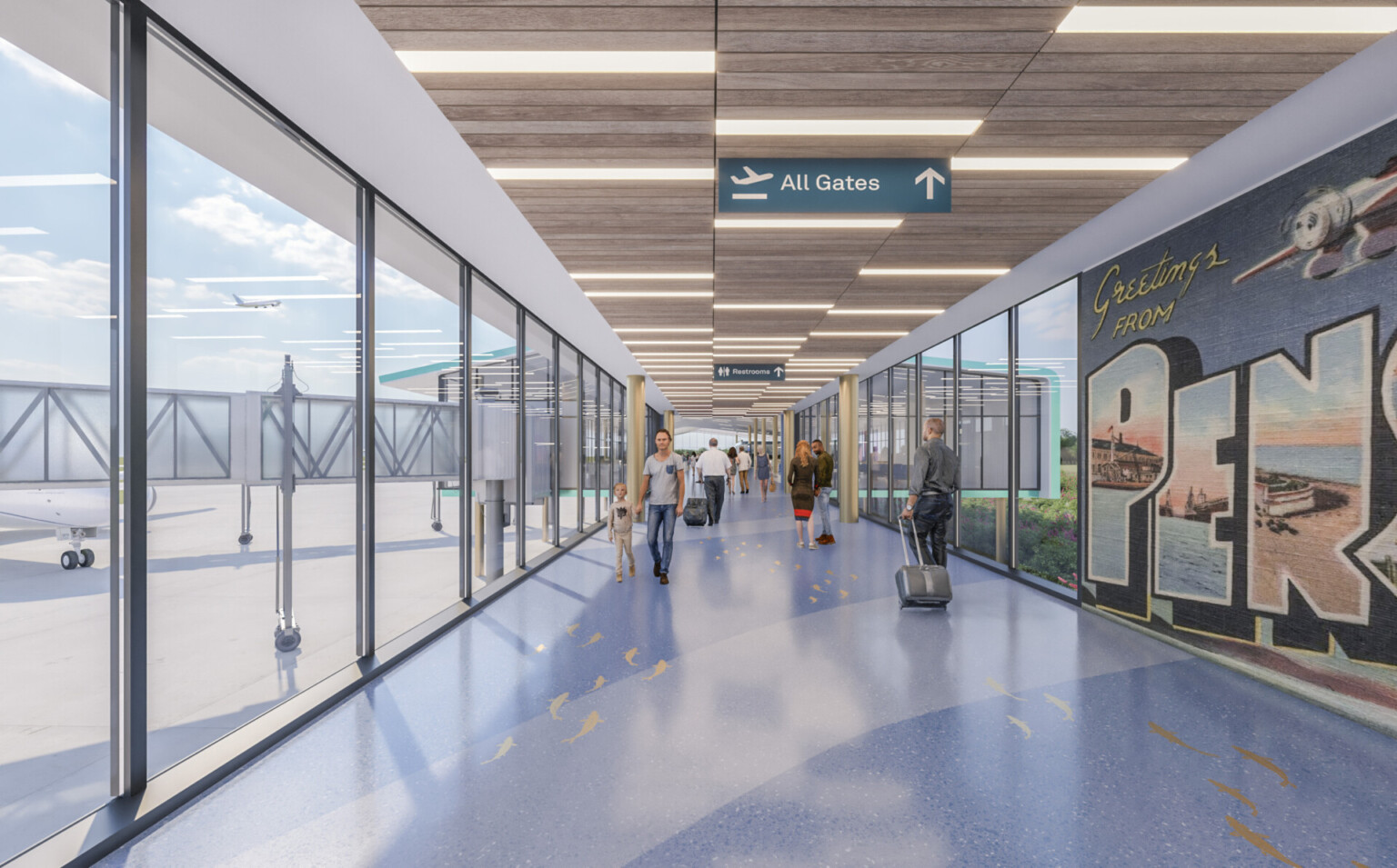 Pensacola International Airport Terminal Building Expansion luis